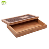 Laser Engraved Oiled Lid And Base Bamboo Box