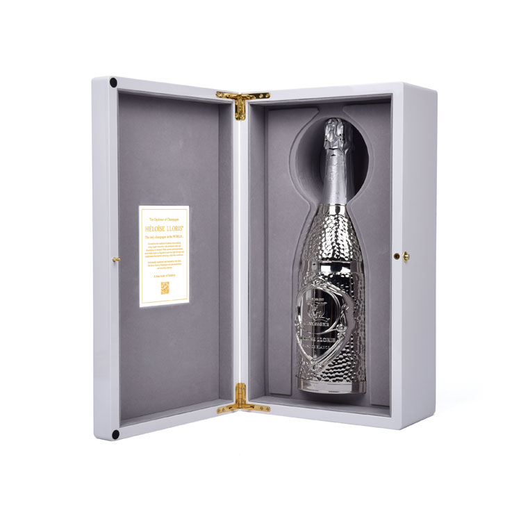 Whiskey High-level Hinged Wine Wood Box