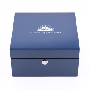 Wood Logo Boxes Custom Top Leather For Watches Cases Real Brown With Acrylic 6 Slots Holder Glass Luxury Black Wooden Watch Box
