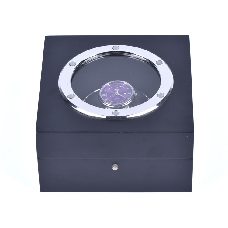 High Grade Fashion Unique Handmade Square Personalized Watch Box With Window Wood Packing Box