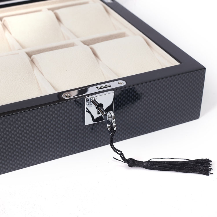 Eco Friendly DIY Woodenes/watch Winder Boxes Wooden Carbon Fiber For Band Watch Box