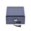 Wooden Box Factory Customized Personalized Custom Wooden Black Lacquered Watch Packing Box Woodbox