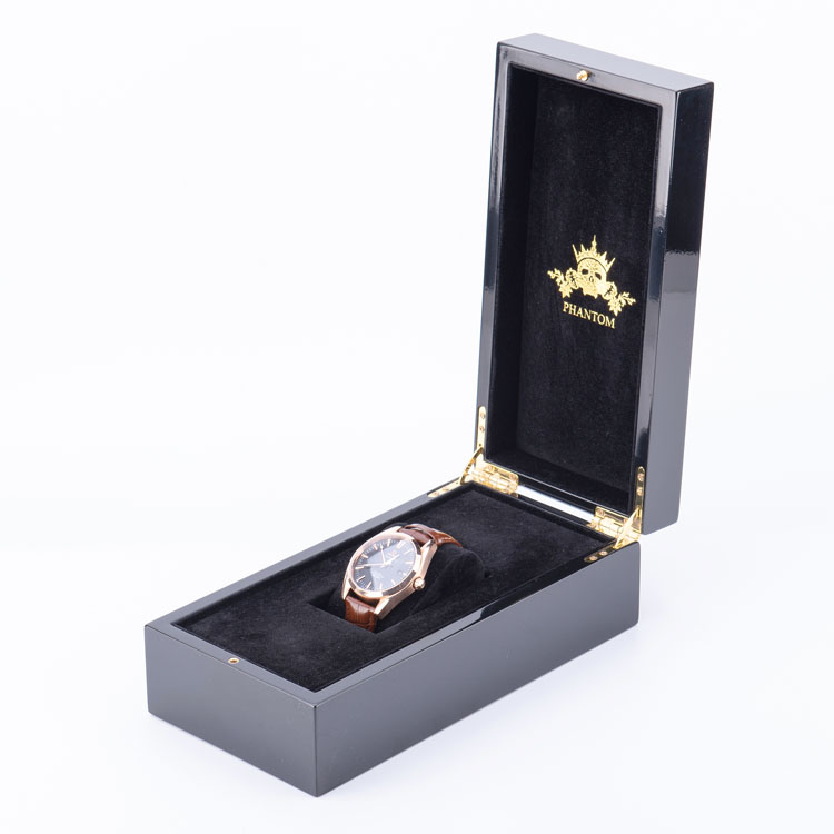 High End 1 2 3 Slot Genuine Leather Watch Roll Travel Case Watch Display Box for Men And Women