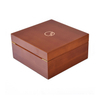 Oak Hinged Matt Logo Engraved Wooden Gift Box