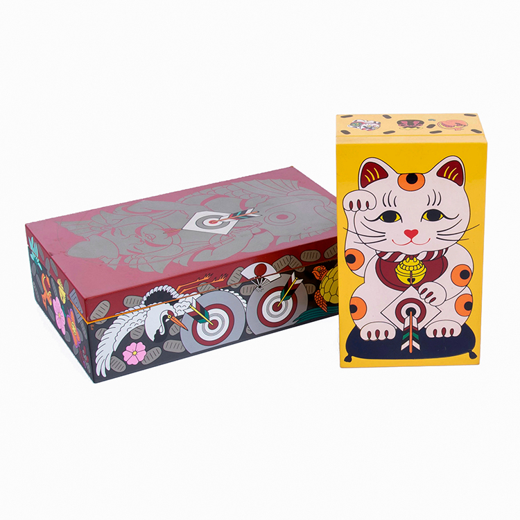 Hand-painted Southeast Asian Style Storage Wooden Cute Box