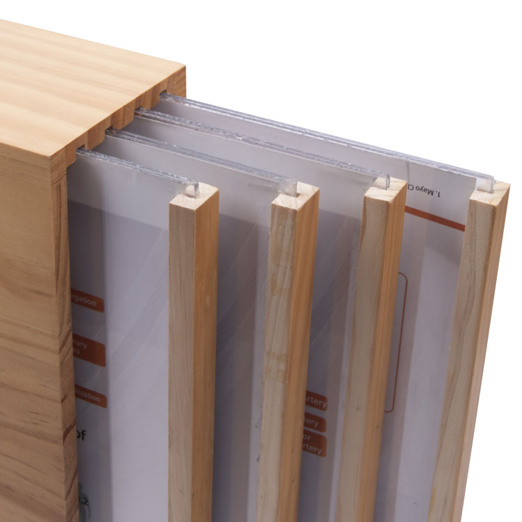 Wooden Box Looking Custom Printed Corrugated Paper Eco Mailer Box for Gift Packaging With Handle
