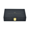 Silver Lock Belt Wallet Packaging Display Box Wood Box For Gift