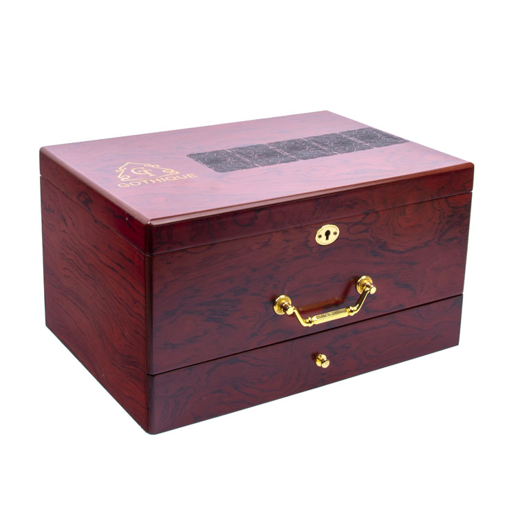 Manufacturers Wholesale High-end Piano Lacquer Custom Handmade Wooden Gift Packaging Box