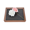 Hot Selling Printing Pattern MDF Wood Lacquer Tray For Hotel Restaurant Wholesale