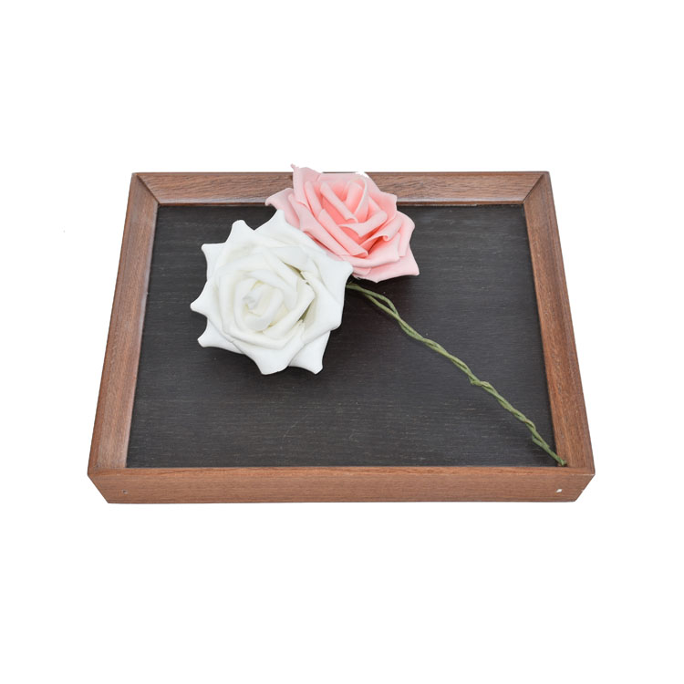 Hot Selling Printing Pattern MDF Wood Lacquer Tray For Hotel Restaurant Wholesale