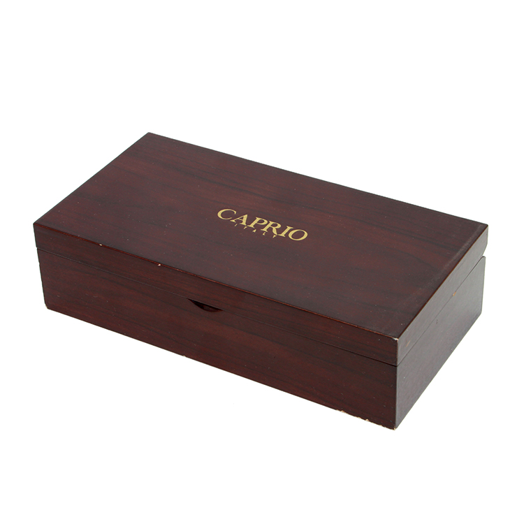 Guangzhou Gold Foil Carved Wooden Box Factory Luxury Handmade Wooden Boxes