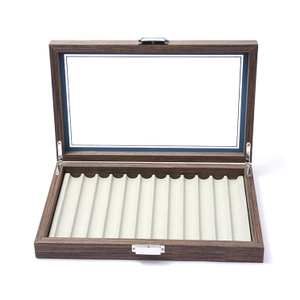 Gift Boxes Bottle And Luxury Folding Wooden Pen with Box for Engraving