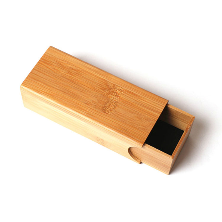 High End Custom Logo Luxury Sunglasses Packaging Box For Gift Red PU Leather Glasses Wooden Case