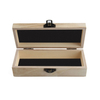 Wooden Gift Hinged With Glass Lid Wood Grain Glasses Cases Set Sunglasses Case Box