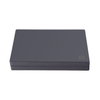 Presentation Medallion Standing Collector Capsule Donation Boxes Piano Lacquer Wooden Coin Box