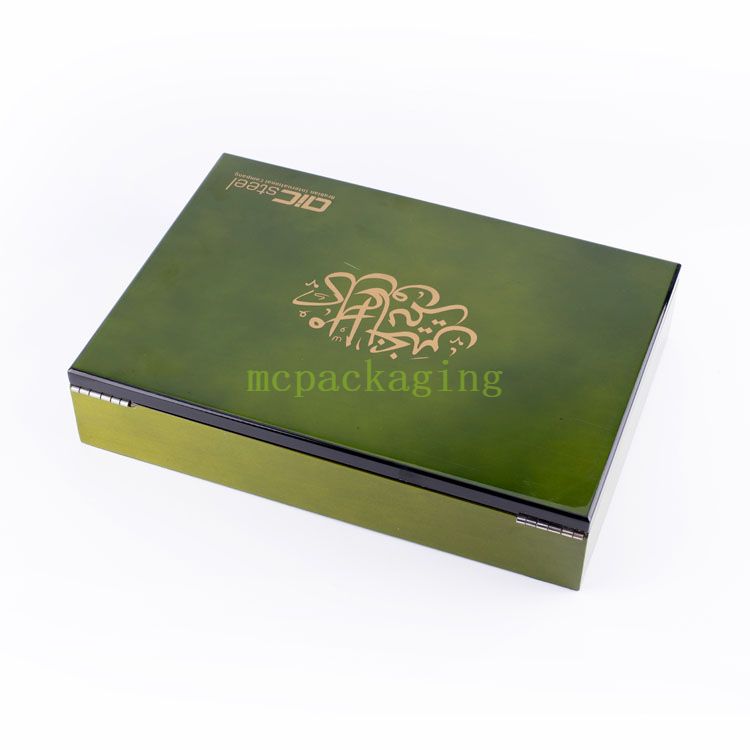Wooden Box Factory Customized Luxury Custom Painted Wooden Jewelry Box Packaging Guangdong