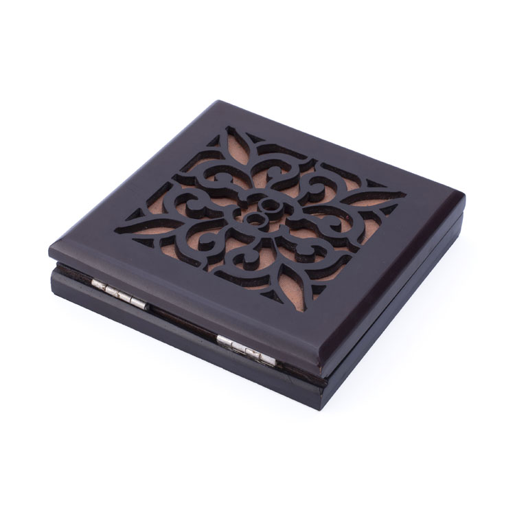Soap Slabbed Price Customized Eco Friendly Polyresin Piano Lacquer Wooden Coin Box