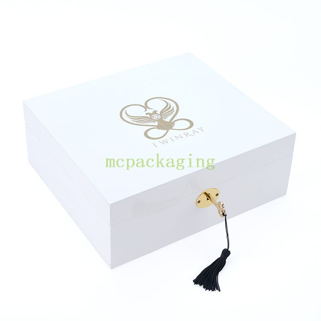 Glass Top Wooden Jewelry Display Box Portable Wood Jewelry Ring Box Jewelry Wood Box Lock Key