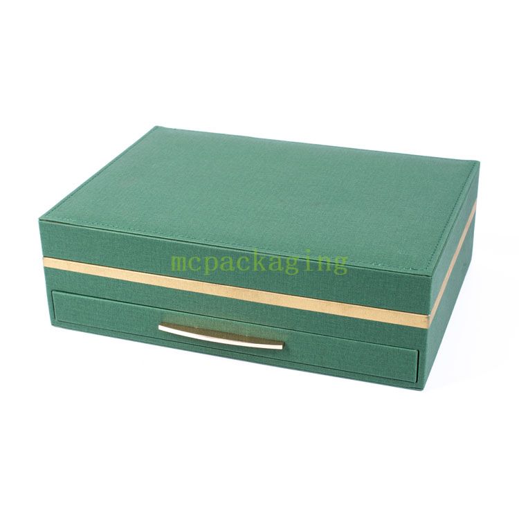 WoodBox Factory Luxury Custom Logo Handmade Wood Jewelry Box With Clear Lid