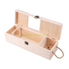 Custom Logo Solid Wood 1 2 4 6 Bottle Wooden Wine Packaging Gift Box In Bulk