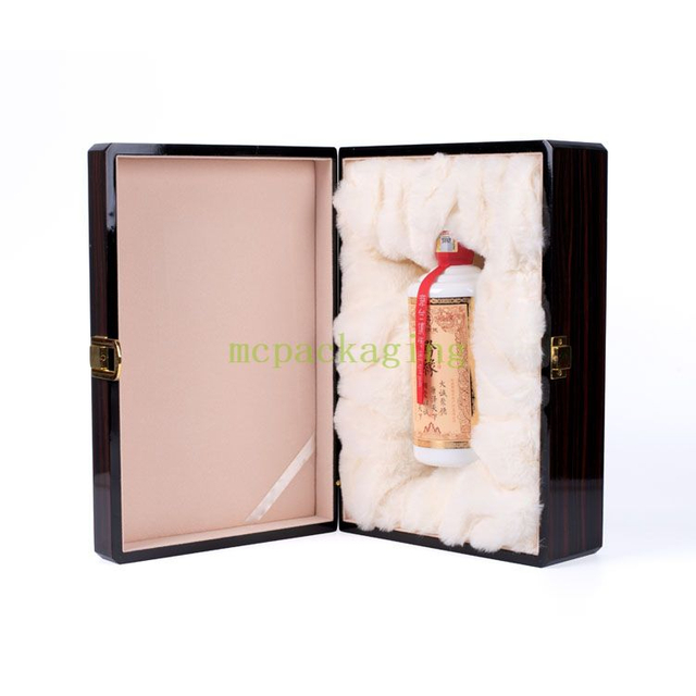 Cabinet Cupboard Jewelry Glass Paper Opener Cylinder Foldable Liquor And Champagne Glasses Wooden Wine Box