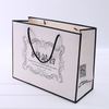 Custom Private Logo Printed Black Big Personalized Luxury Shopping Tote Gift Premium Paper Bags With Handle