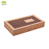 Laser Engraved Oiled Lid And Base Bamboo Box