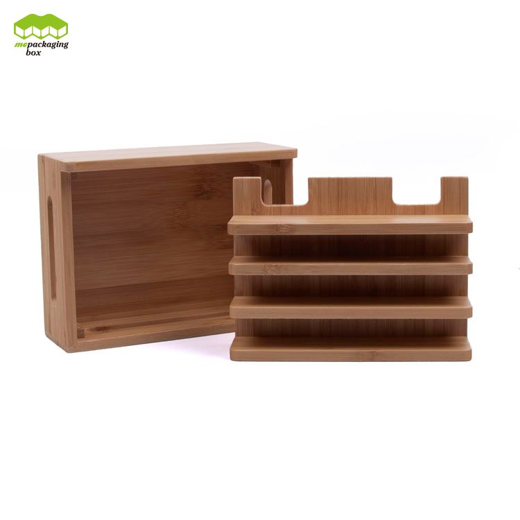 Ecofriendly Power Banks Charger Creative Bamboo Box