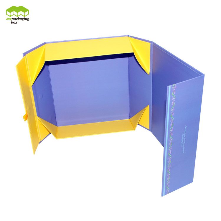 Foldable Magnetic Rigid Gift Paper Box