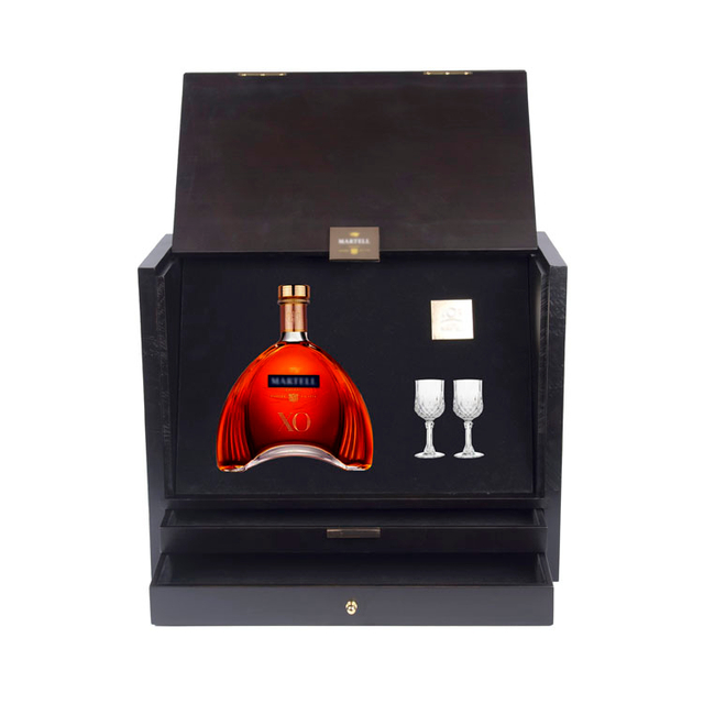 Matt Black Pinewood Distinctive Wine Box