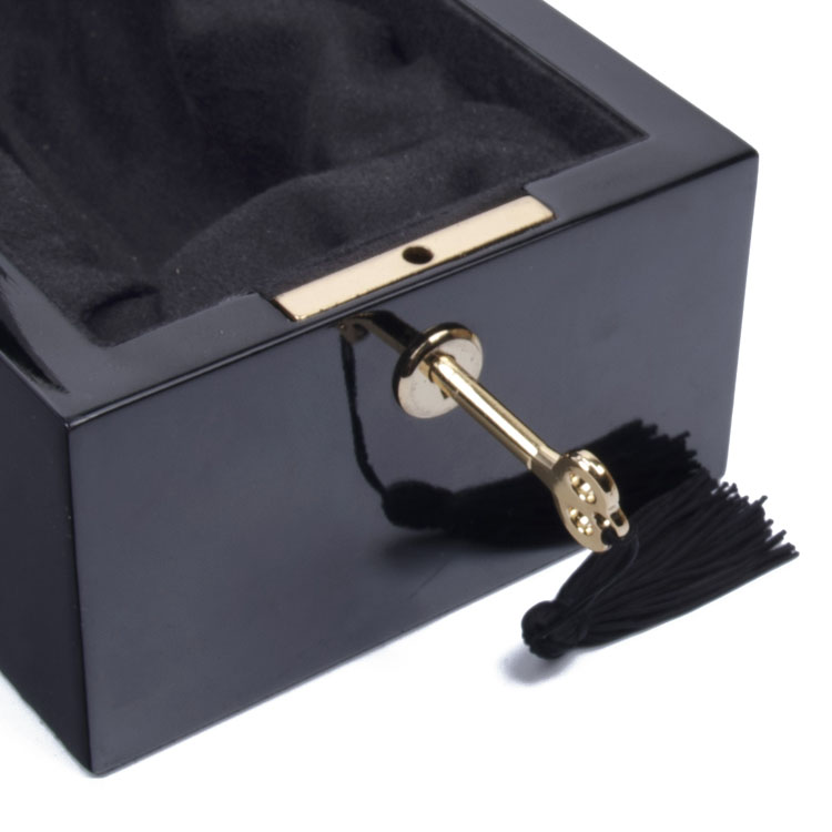 Custom Luxury Large Wooden Memory Keepsake Package Box In Bulk With Lock