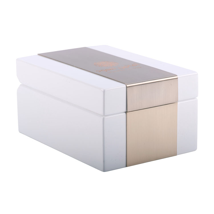 arabic style rose golden metal plate decoration 15ml perfume box