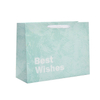 Wholesale Logo Printed Luxury Kraft Retail Paper Tote Bag Shopping Bag Paper Gift Bag With Handle And Ribbon Close