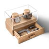 2 Slot Custom Luxury Glossy Wooden Custom Logo Watch Packaging Box Hot-sale Watch Box Wood Packing Box
