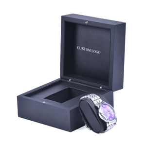 Wooden Box Factory Customized High Quality Custom Logo Gift Watch Protection Packaging Box Woodbox