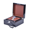Wooden Box Factory Customized Personalized Custom Wooden Black Lacquered Watch Packing Box Woodbox