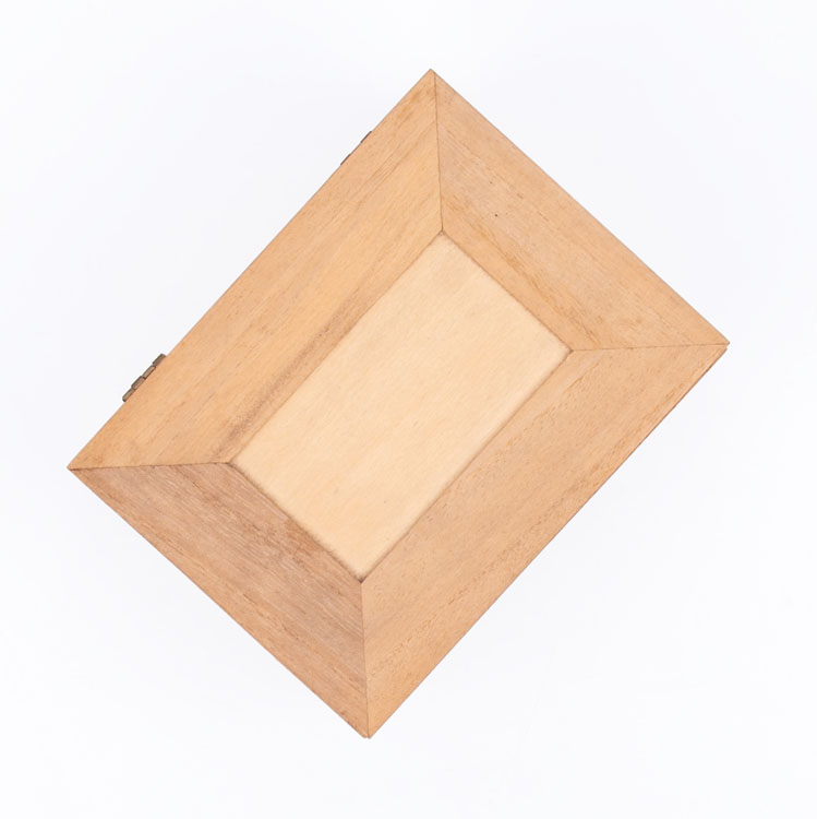 Unfinished Pine Paulownia Wood Gift Packaging Box Balsa Wood Box