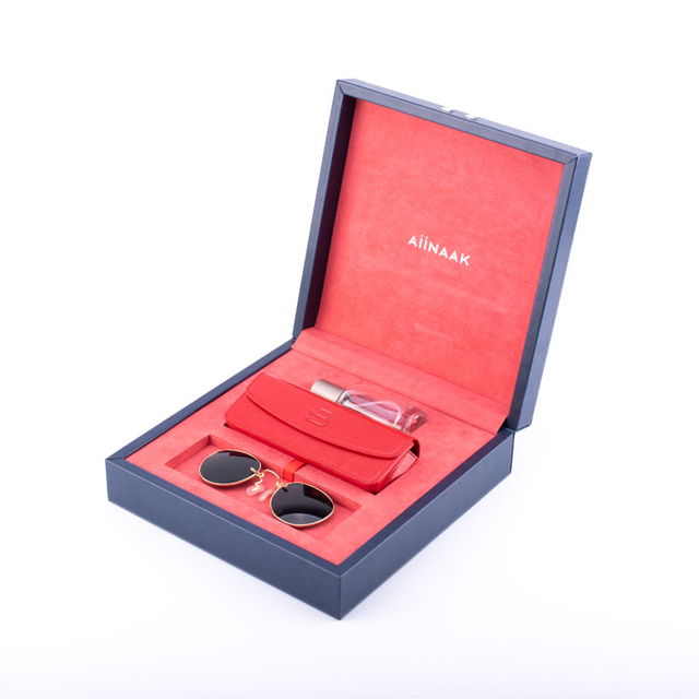 2021 Customize Leather Wooden Gift Sunglasses Packing Box