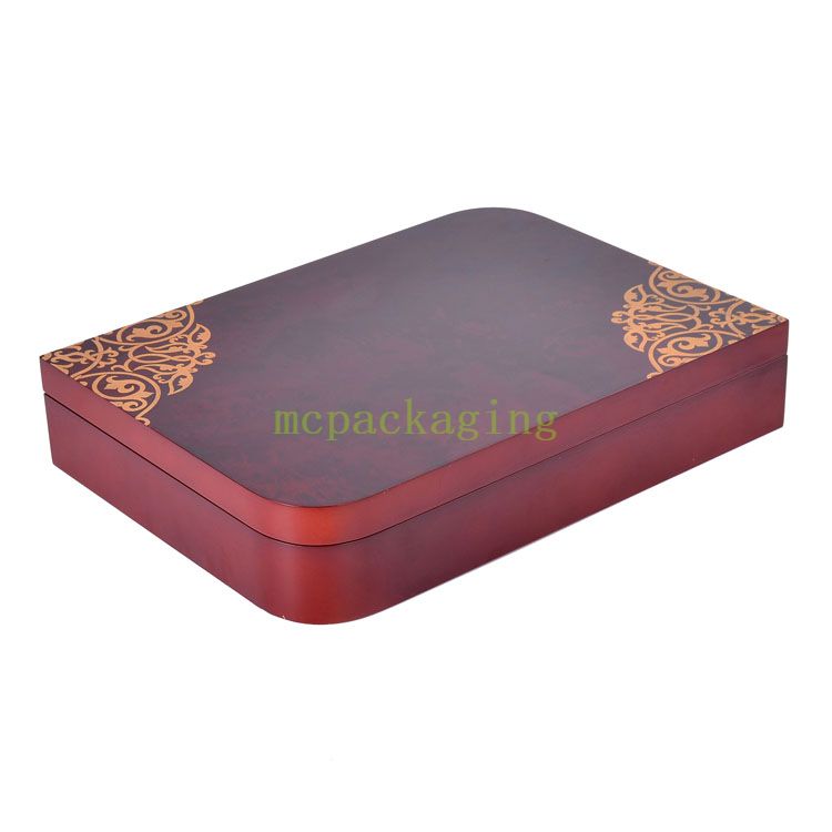 Elegant Crafts Wall Signs Woma Bakaging Boite Favour Fabric Embossing Incense Boxe Piano Lacquer Wooden Dates Box