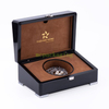 Customized Logo Black Glossy Wood Jewelry Box Wooden Jewelry Box Template Wooden Jewelry Box Xxl