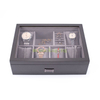 Customized Luxury Wooden Jewelry Storage Box Elegant Rustic Wooden Jewelry Boxes Dark Wood Jewelry Box