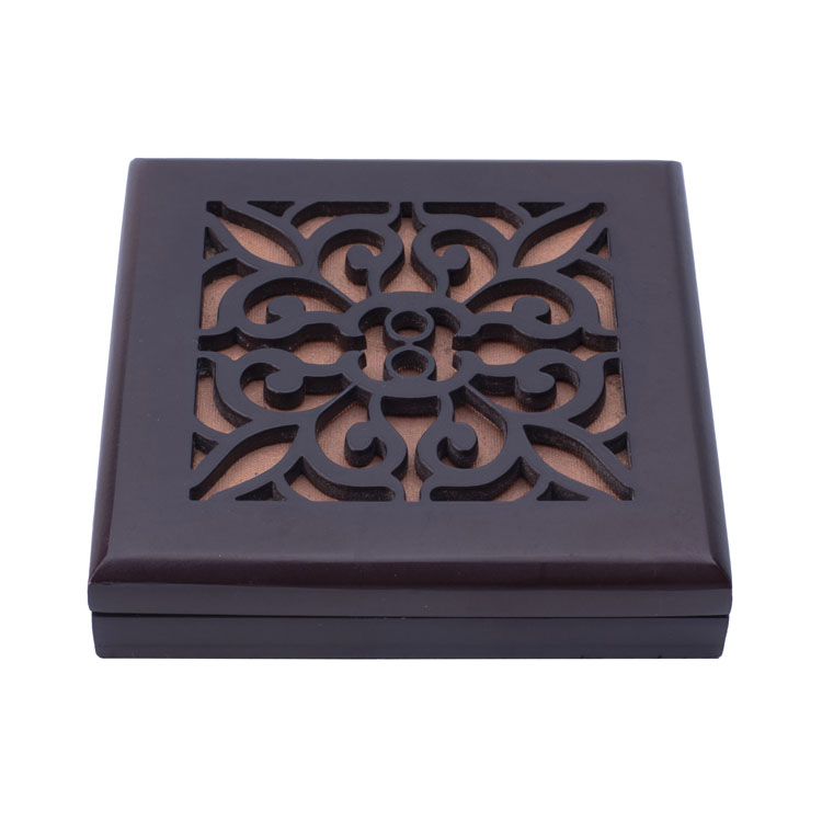 Soap Slabbed Price Customized Eco Friendly Polyresin Piano Lacquer Wooden Coin Box