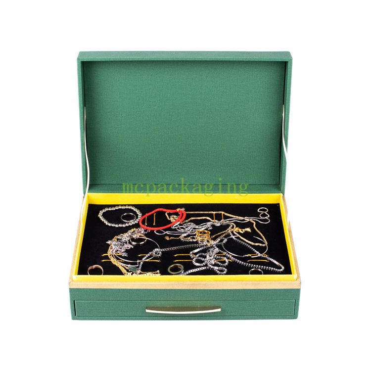WoodBox Factory Luxury Custom Logo Handmade Wood Jewelry Box With Clear Lid