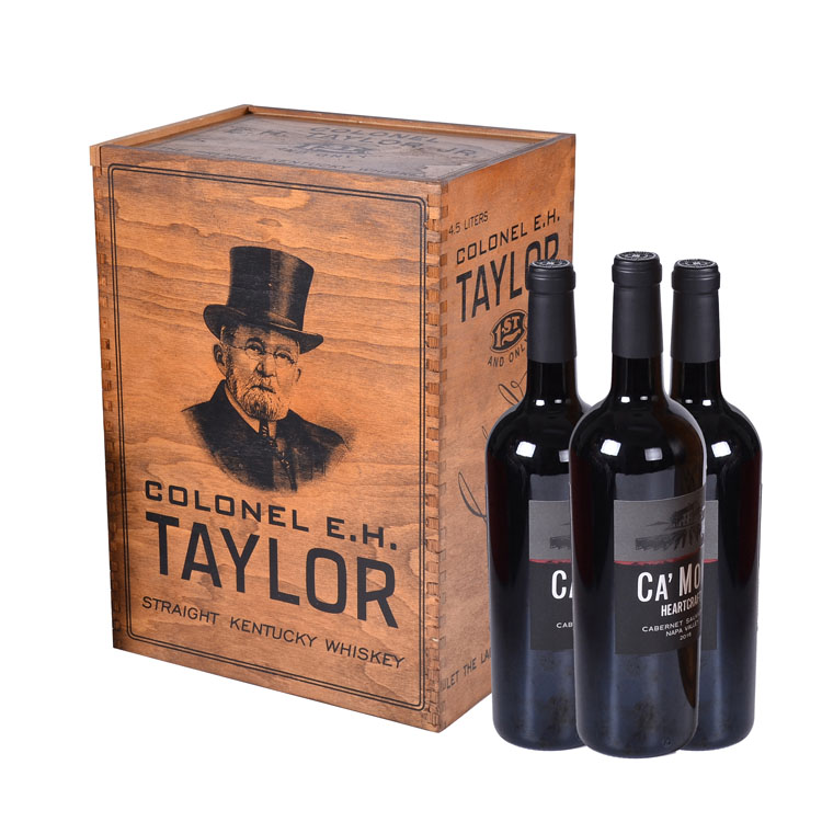 Tag Fourth Clamshell Windows Barrels Blackbeard's Hinges Bar Glossi Us Based Warehouse Shopping Wooden Wine Box