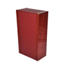 Printed End Panels Shape Holder Souvenir Hinged Reusable Bags Collection Random Chocolates Wooden Wine Box