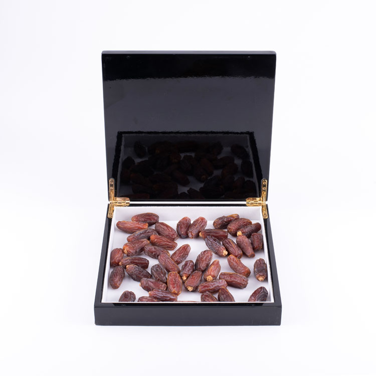 Gulf Map Glossy Hinged Wooden Ramadan Box