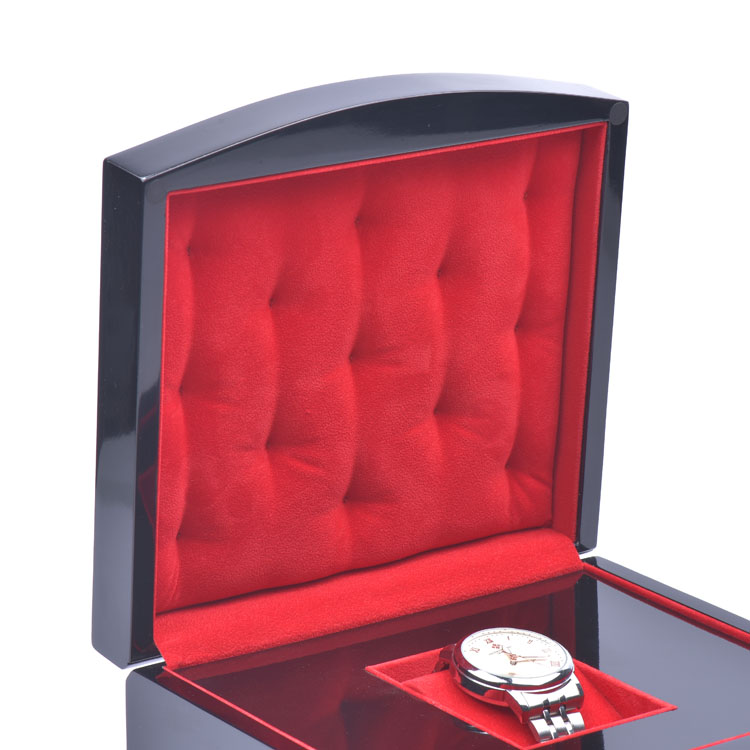 Highly-glossy Customizable Arched Watch Box