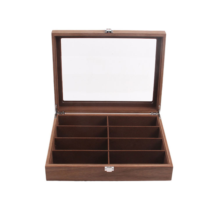 Hot 8 Sunglasses Display Wooden Box
