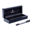 Black Piano Lacquer Souvenir Medal Single Pen Wood Box