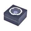 High Grade Fashion Unique Handmade Square Personalized Watch Box With Window Wood Packing Box